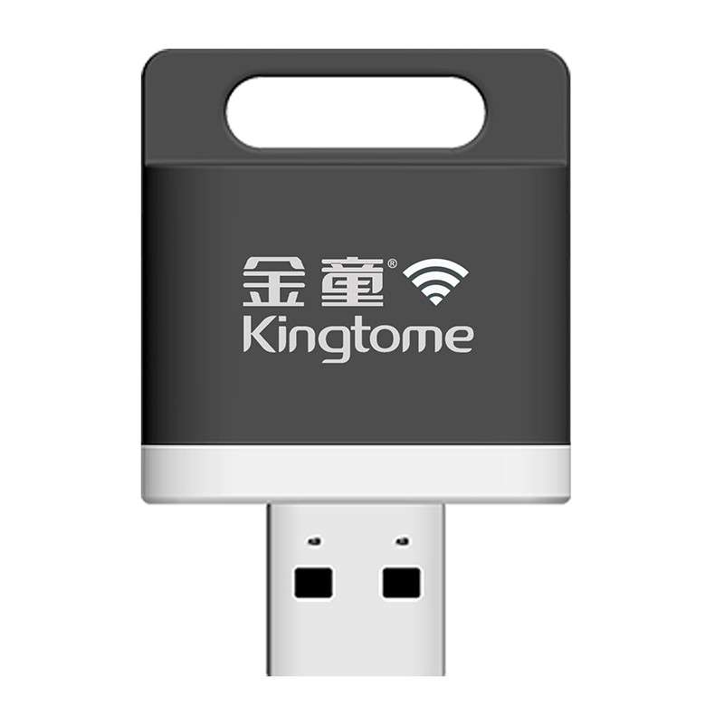 金童(Kingtome)TF/Micro SD卡WiFi无线读卡器 USB2.0