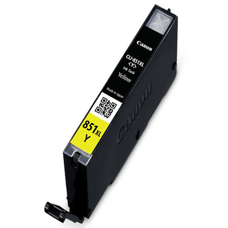 佳能 Canon CLI-851XL Y 高容黄色墨盒 (适用MX928、MG6400、iP7280、iX6880)