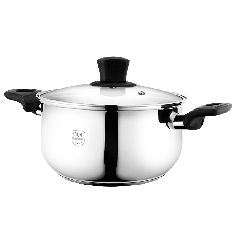 美的(Midea) 汤锅 MP-CJ20POT501 304不锈钢 一体成型锅身,坚固耐用