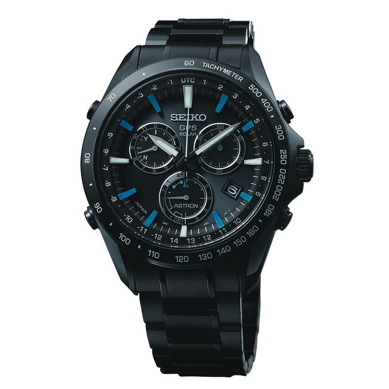 精工(SEIKO)手表 Astron日本进口GPS自动校时太阳电能商务休闲防水运动男表 SSE013J1