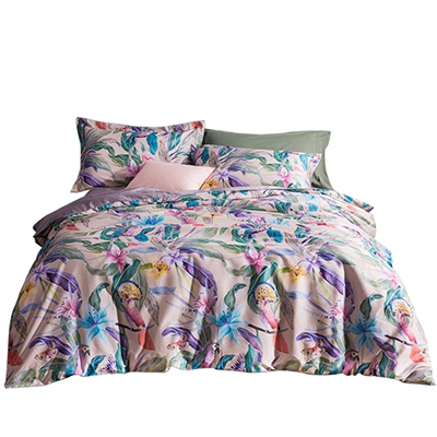 凯盛家纺 60s支全棉贡缎全棉四件套全棉床品套件床上用品床单被套 卡漫