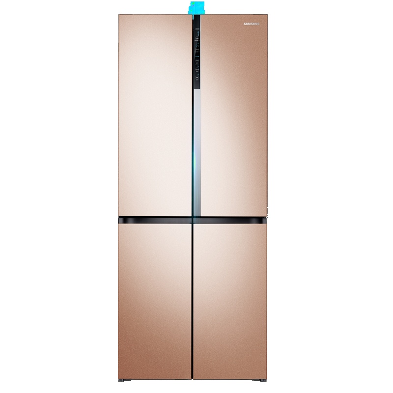三星(SAMSUNG)RF50NCAH0FE/SC 524升风冷无霜 智能变频 家用大容量 十字对开门 多门冰箱 金色