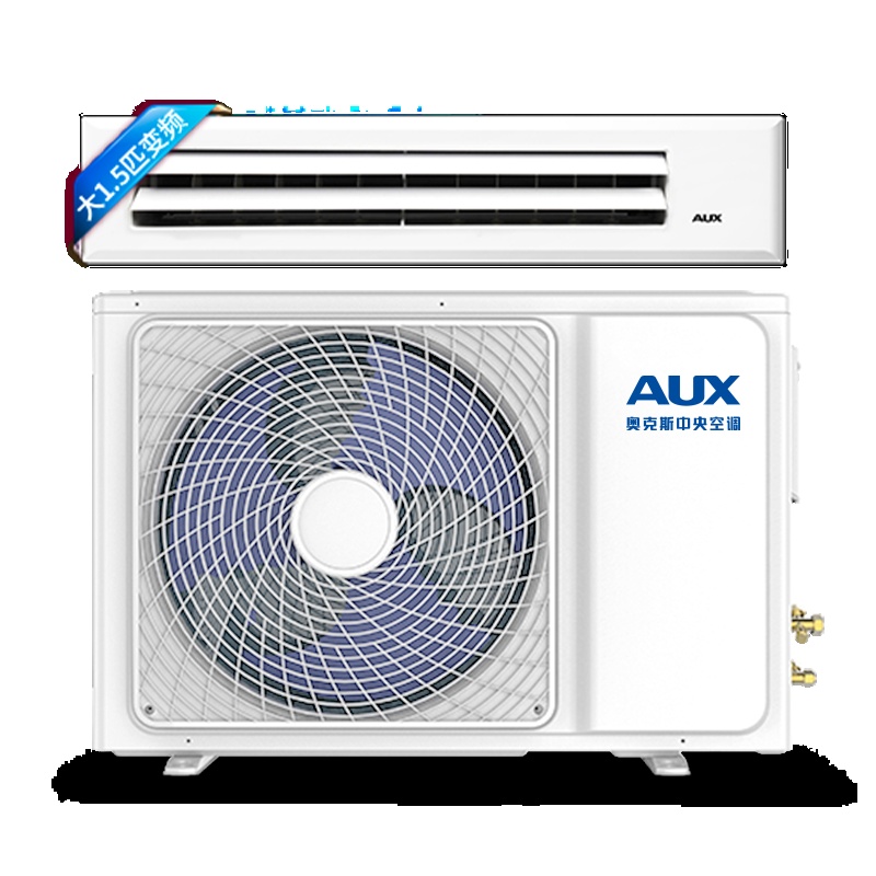 奥克斯(AUX)中央空调 大1.5匹变频风管机 嵌入式卡机 冷暖电辅 GR-36DW/BPDC7-C 适用14~20㎡