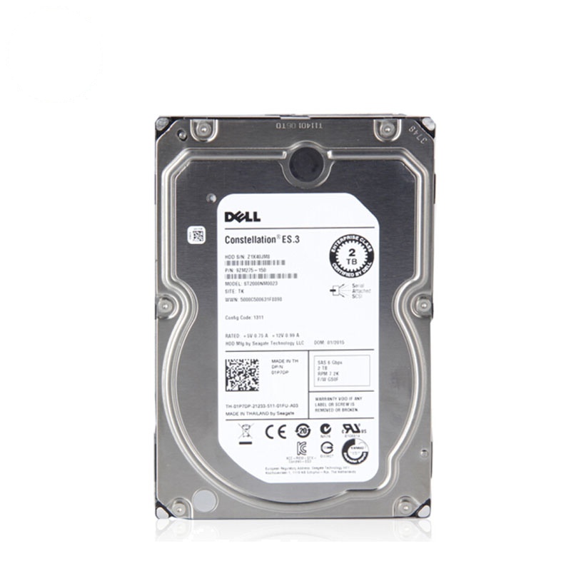 戴尔(DELL) 服务器/工作站 专用硬盘 (6TB SATA 3.5英寸 7.2K 配戴尔磁盘托架)