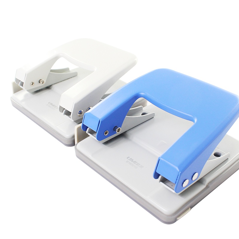 安兴纸业 悠米（UMI ）2孔打孔机（25页）B16001GR 灰色 一台/盒 10盒装 共10台