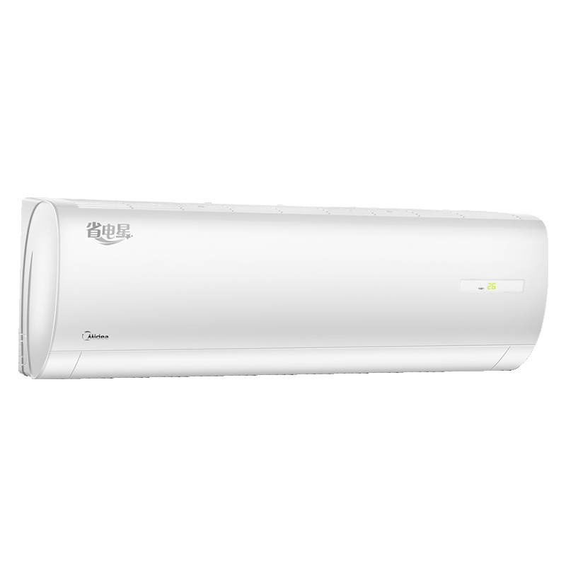 美的(Midea)KFR-35GW/WDHN8A2 变频 1.5匹 静音节能 防直吹 挂壁式 2级能效 家用挂机空调