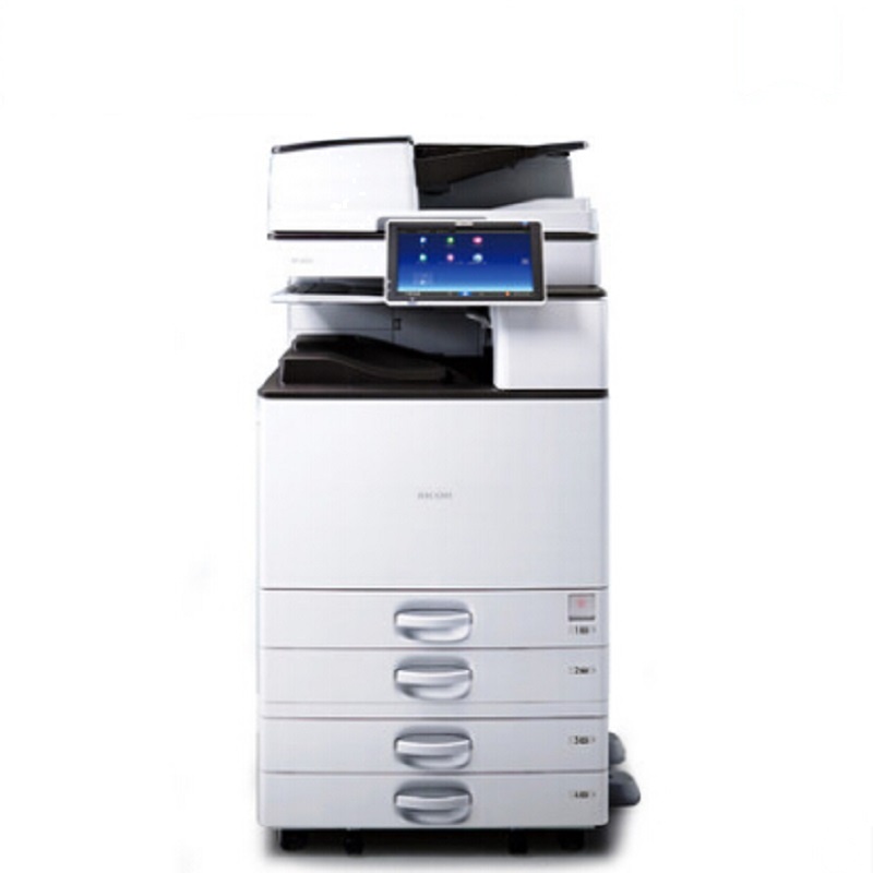 理光(RICOH)MP4055SP黑白多功能数码机(自动双面送稿器+双层供纸盒+网络打印扫描卡+复印机底座)*