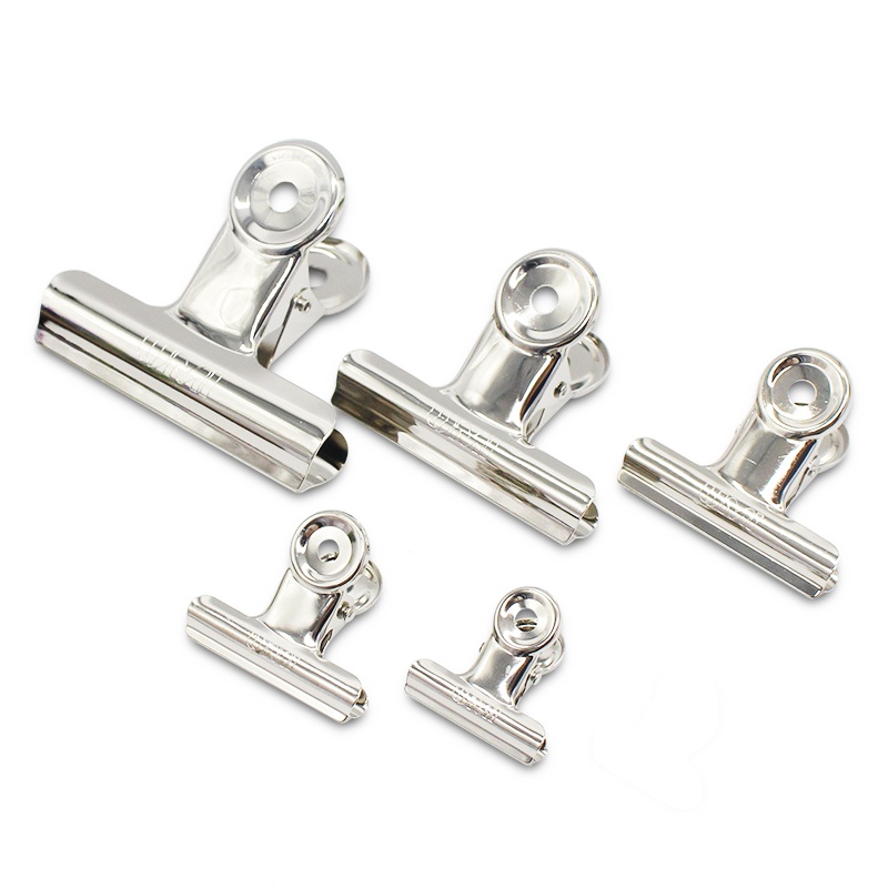 安兴纸业 悠米(UMI)38mm4# 圆形铁票夹 B09304S 6只/袋 24袋装