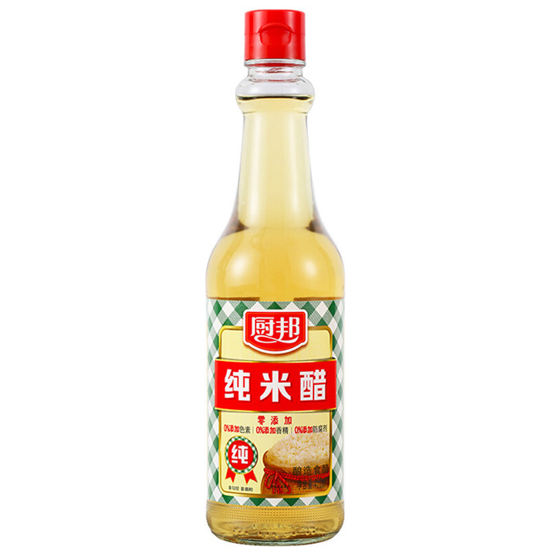 厨邦纯米醋420ml米醋食用香醋调味品发酵白醋