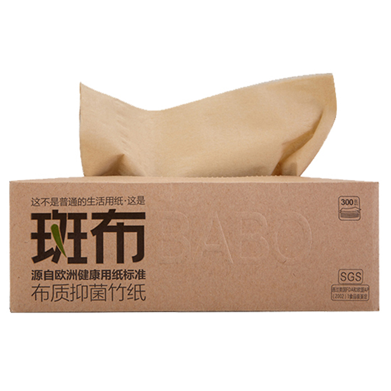 斑布(BABO) 186mm 100抽 抽纸 60盒/箱 BYH100A3(单位:箱)