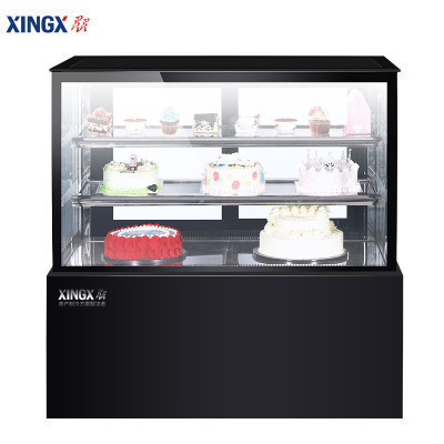星星(XINGX) LC-1.2E 428升 蛋糕柜 冰柜 冷柜 商用保鲜柜 冷藏柜展示柜 熟食柜 电脑控温