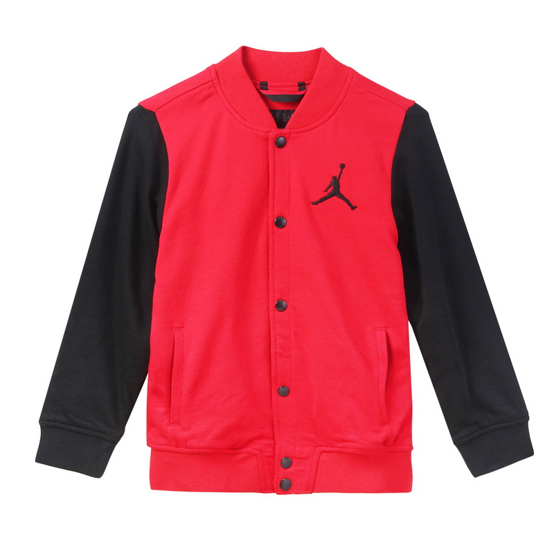 耐克儿童(NIKE KIDS) JORDAN 男童针织棒球夹克中款 81311KJ057KR5