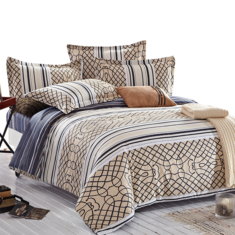 恒源祥 多变人生 六套件 枕套48*74cm*4被套200*230cm床单230*250cm TBK2015(单位:套)