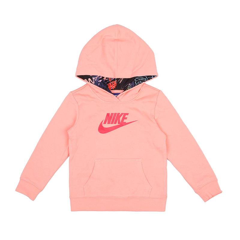 耐克儿童(NIKE KIDS) NIKE YA 女童连帽套头卫衣 81422HO176A6E