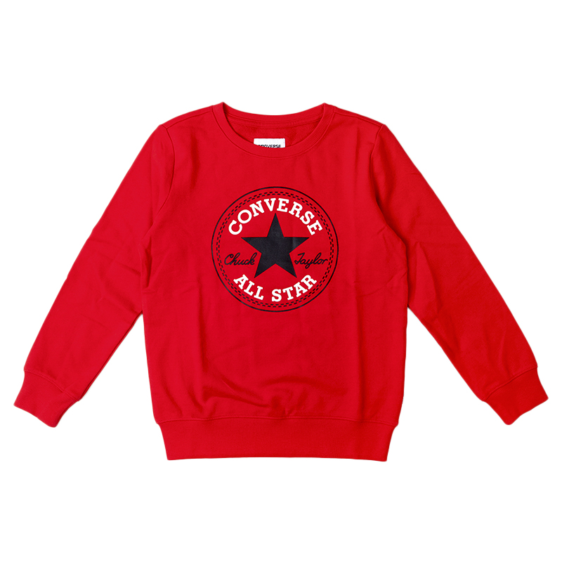 匡威儿童(CONVERSE KIDS) 男童圆领套头卫衣 81111HO872029