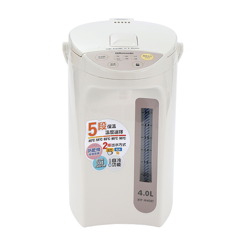 RASONIC RTP-W40RT - 4L電熱水瓶