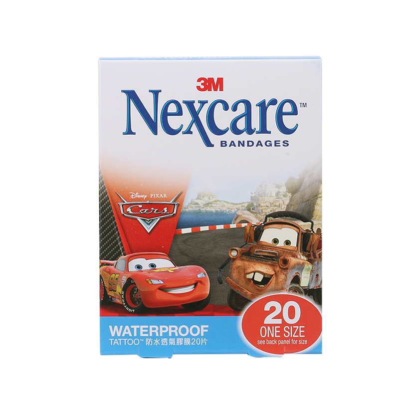 3M Nexcare反斗車王卡通膠布 20片裝