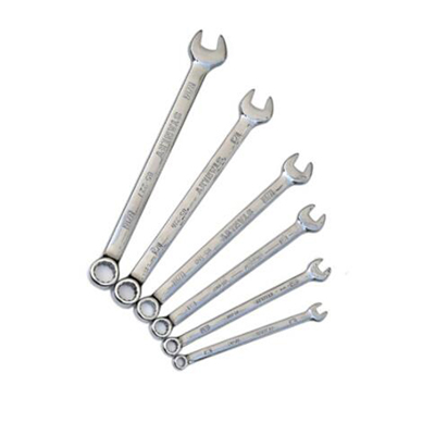 工具库 史丹利Stanley 强力型 英制精抛光两用长扳手85-226-1-22 1/2寸 3把/组