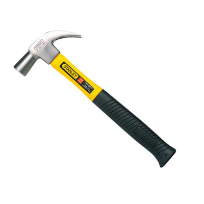 工具库 史丹利Stanley 玻璃纤维柄羊角锤 51-071-23 16oz 2把/组