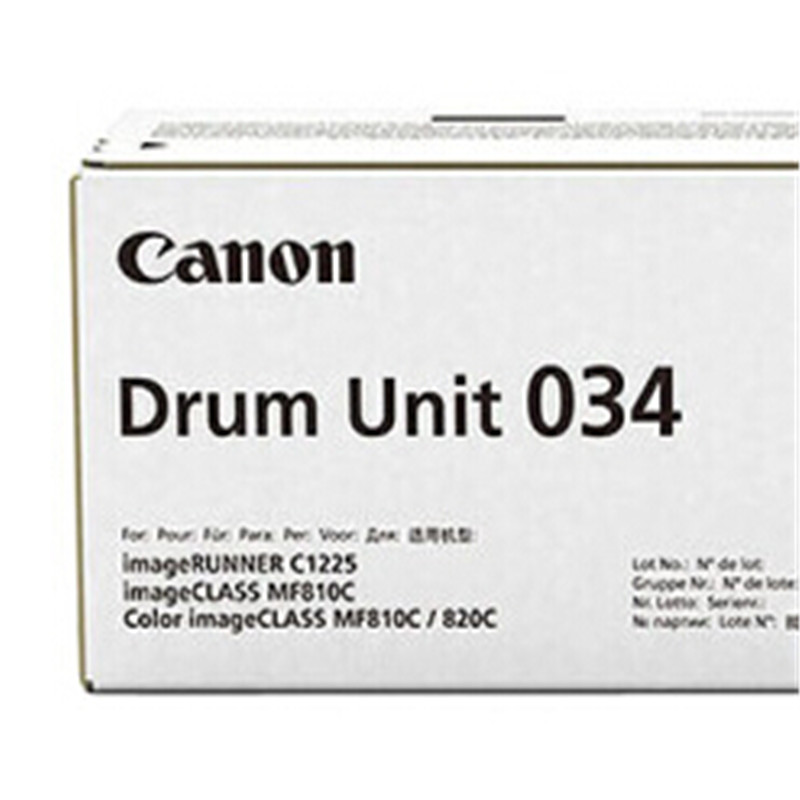 佳能(Canon)CRG-034 黑色硒鼓(适用iC MF810Cdn)