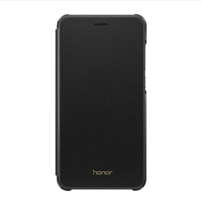荣耀8青春版翻盖保护套 黑