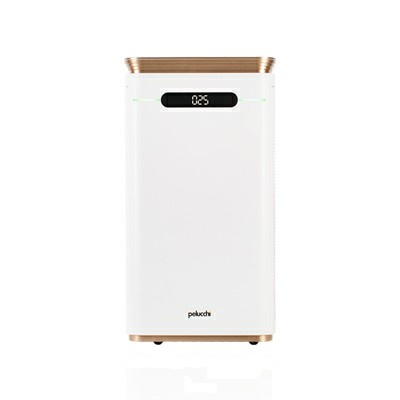 派洛奇pelucchi 智能空气净化器KJ800F-A01家用卧室 万向滑轮 双核心过滤 定时运转风速调节 APP操控