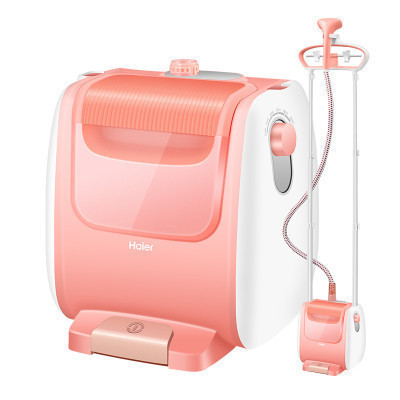 海尔(Haier)挂烫机 HY-GS2306FG 大功率双杆大蒸汽 家用小型 挂式铝材质电熨斗 2.4升水箱防干烧熨烫机