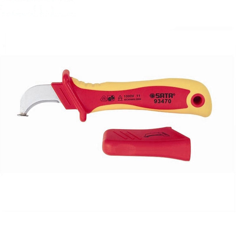 世达防护式VDE电缆剥线刀SA93470