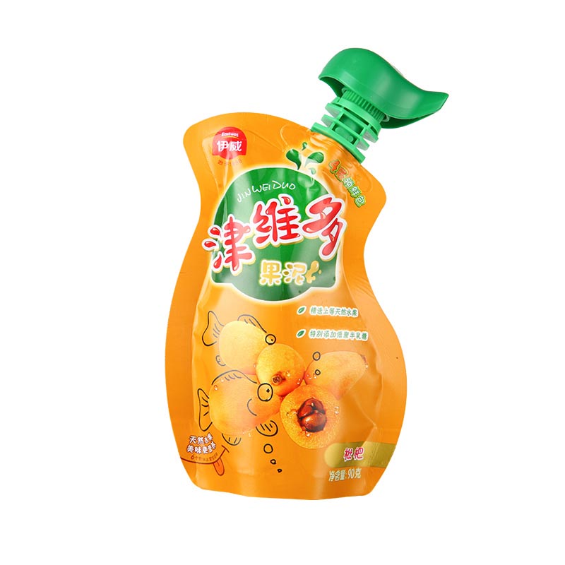 伊威津维多枇杷果泥6个月以上宝宝婴幼儿果蔬泥90g