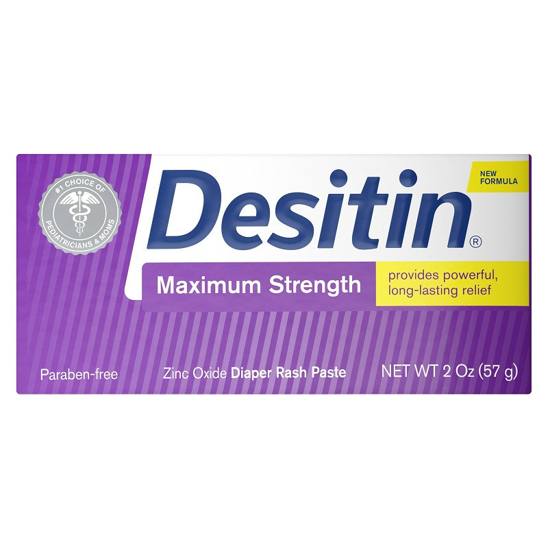 Desitin 婴幼儿配方 宝宝尿布湿疹护臀膏 紫色加强型 57g