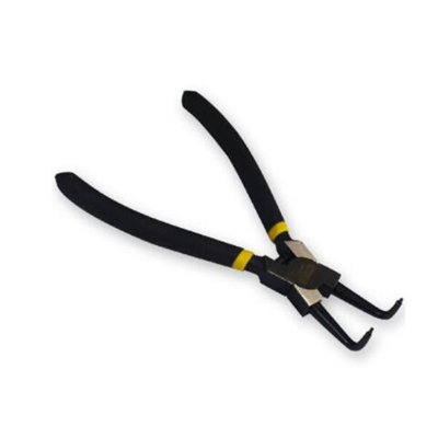 工具库 史丹利Stanley 德式孔用弯嘴卡簧钳84-446-23 5寸 3把/组