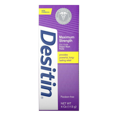 Desitin 婴幼儿配方 宝宝尿布湿疹膏护臀膏 紫色加强型 113g