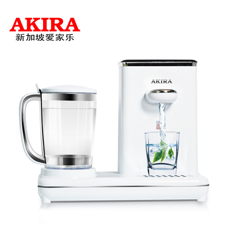 爱家乐AKIRA KK-F4/SG 即热式开水机家用台式杯桶两用速热饮水器 孕婴童调奶器