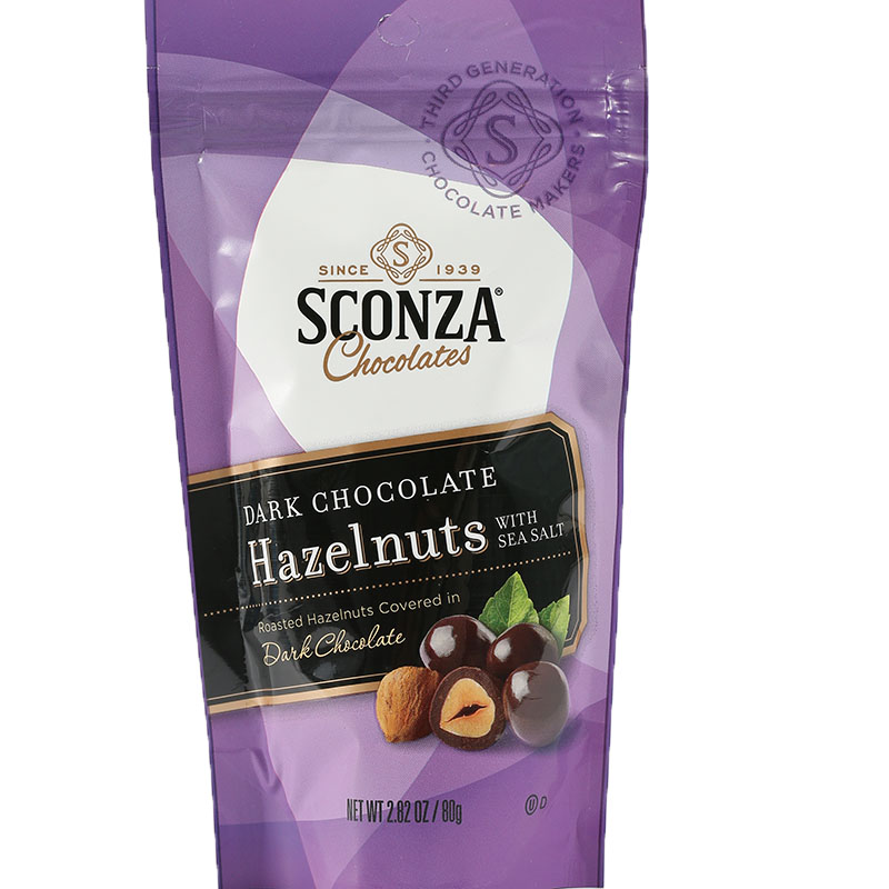 Sconza原粒榛子海盐黑朱古力80g
