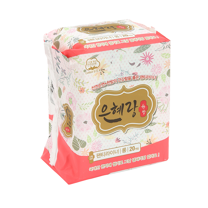 Enhelang恩惠娘 純棉韓方長護墊17.5cm 20片