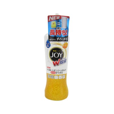 [除菌柠檬味]宝洁(Procter&Gamble) 日本原装 Joy超浓缩去油污洗洁精洗涤剂 190ml 瓶装