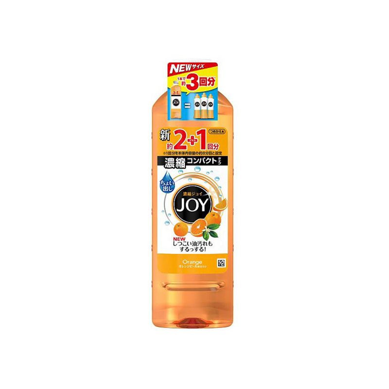 [荔枝果香]宝洁(Procter&Gamble) Joy超浓缩洗洁精洗涤剂 440ml 荔枝香味 去油污440g