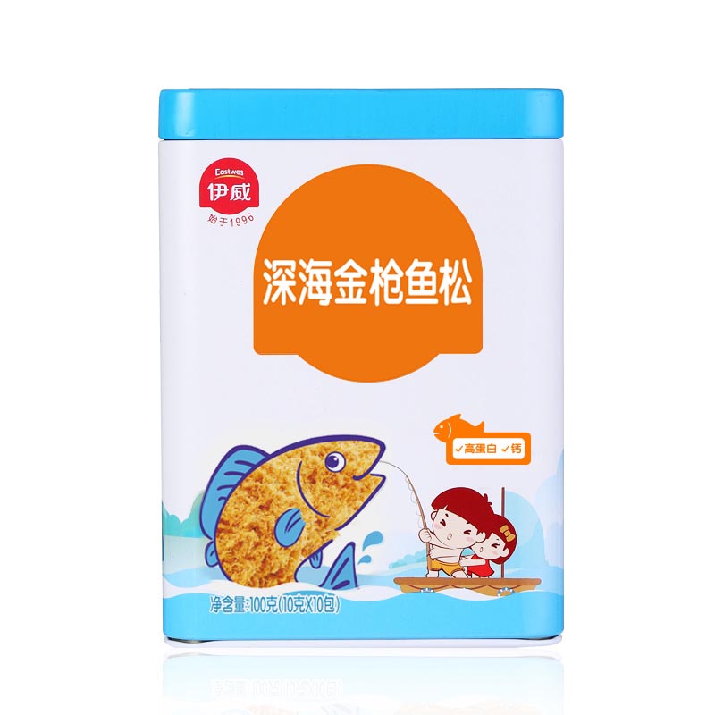 伊威儿童营养肉酥深海金枪鱼酥100g