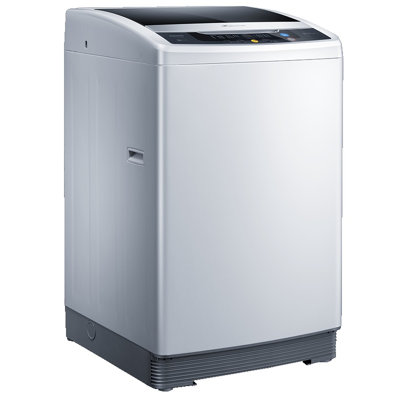 三洋(SANYO)V9 9公斤DD直驱变频 全自动波轮洗脱一体洗衣机 原厂电机 速溶洗 桶自洁 甩干脱水(亮灰色)