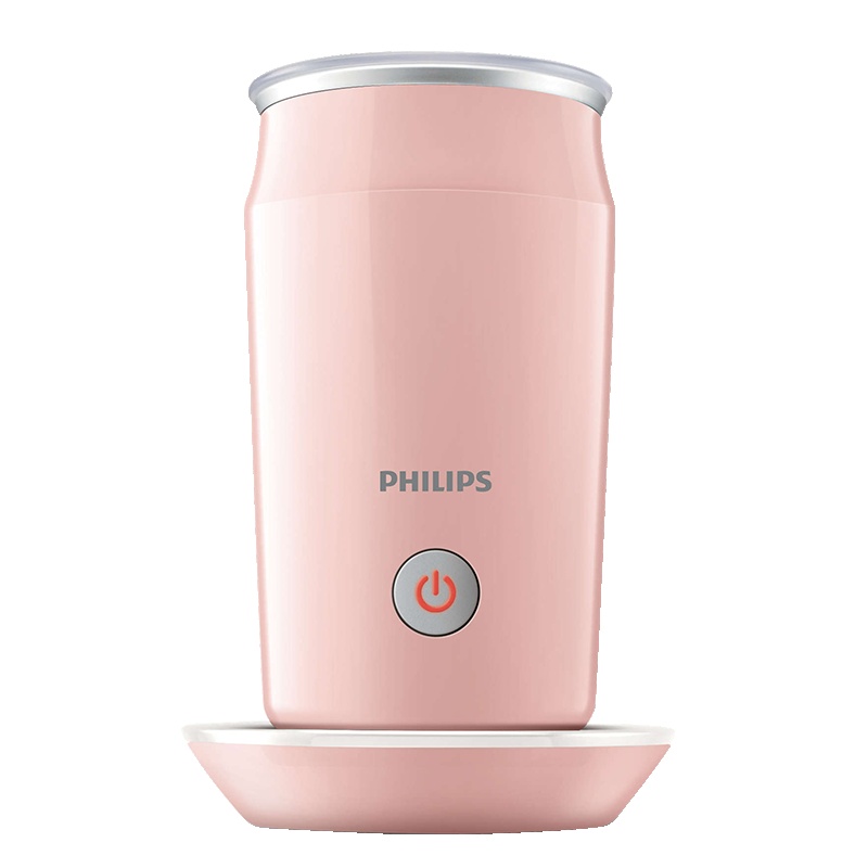 飞利浦(Philips) 奶泡机 CA6500/31 牛奶加热器 全自动意式咖啡机滴漏式打奶机 奶泡器 粉色 适用咖啡粉