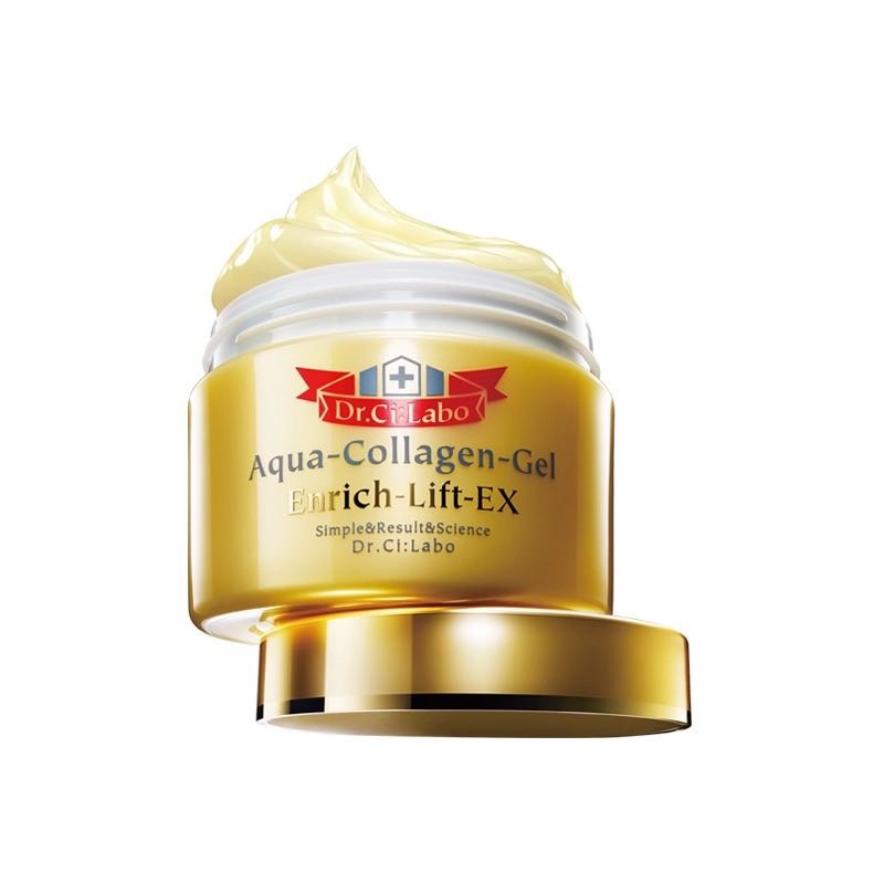 Dr.Ci.Labo/城野医生3D海洋胶原高效滋养啫喱EX50g/盒保湿补水 提拉紧致面霜日霜晚霜V脸紧致 任何肤质
