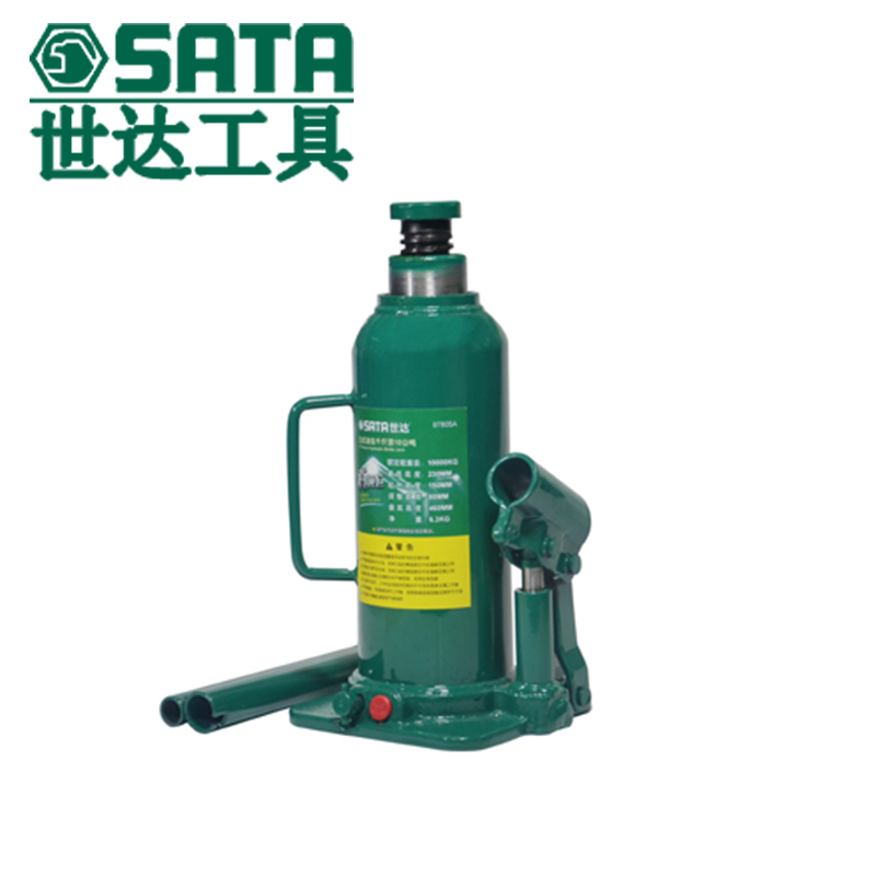世达重型立式液压千斤顶10公吨SA97805A