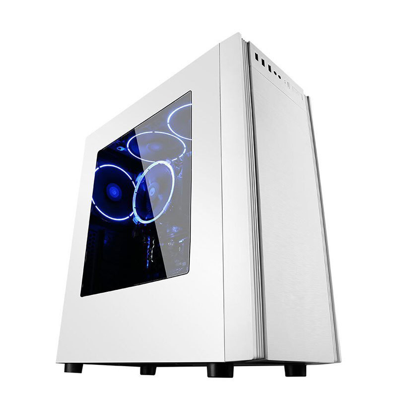雷诺塔 AMD锐龙Ryzen 5 2400G/4G/120G办公家用台式游戏电脑主机DIY组装机自营主机