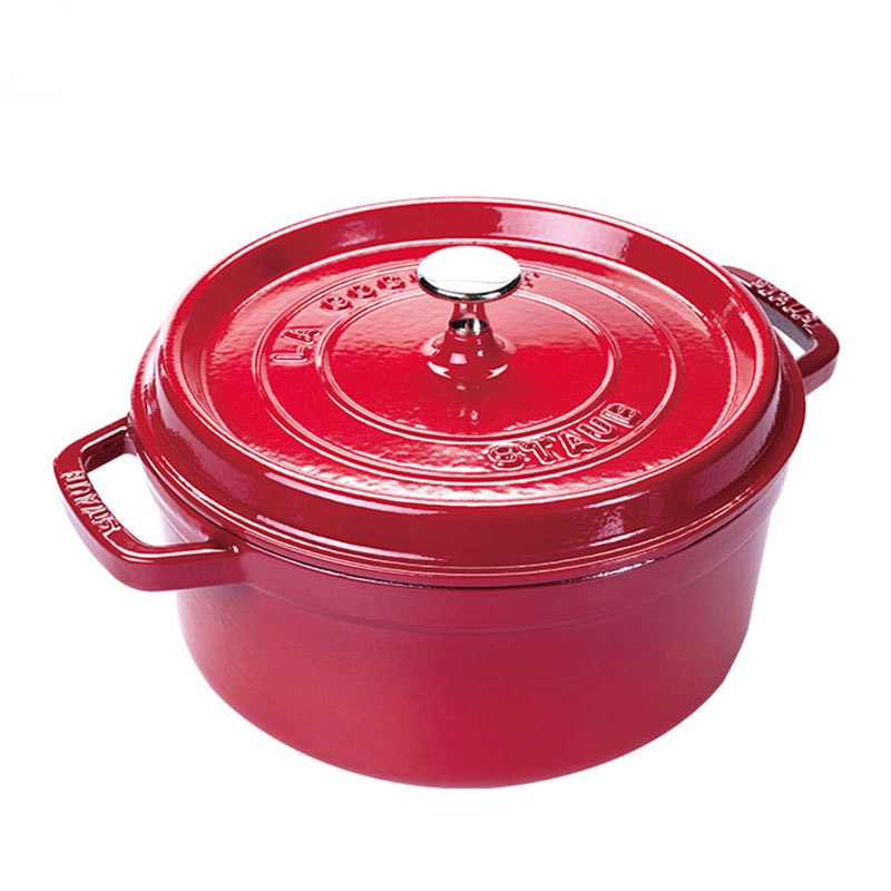 Staub 24cm炖锅(樱桃红)