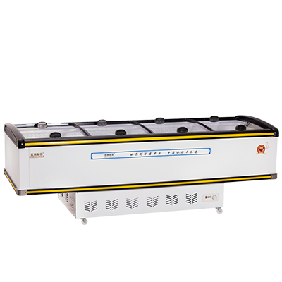五洲伯乐(WUZHOUBOLE)SR/SF3000 1152升岛柜 商用冷藏冷冻展示柜 卧式冷柜海鲜柜推拉门速冻肉食冰柜