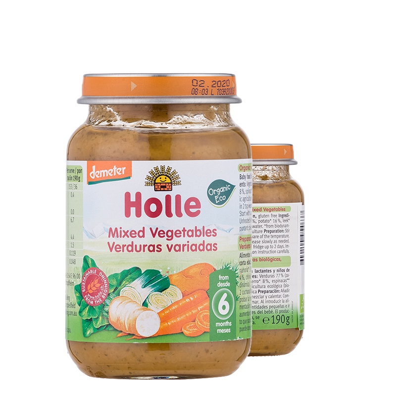 Holle凱莉 有機雜菜 190g