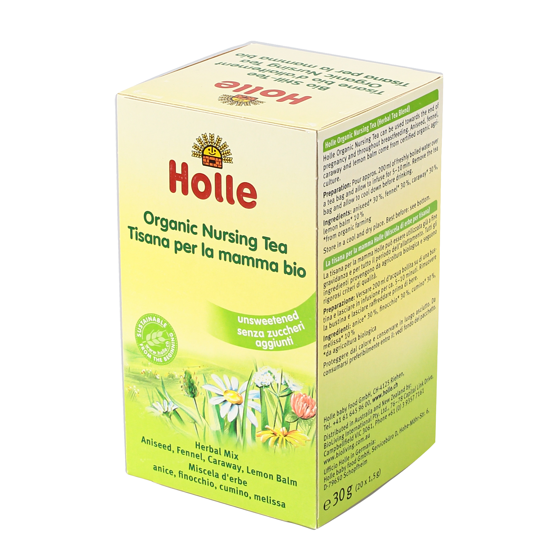 Holle凱莉 授乳茶30g [有效期至2019年5月31日]