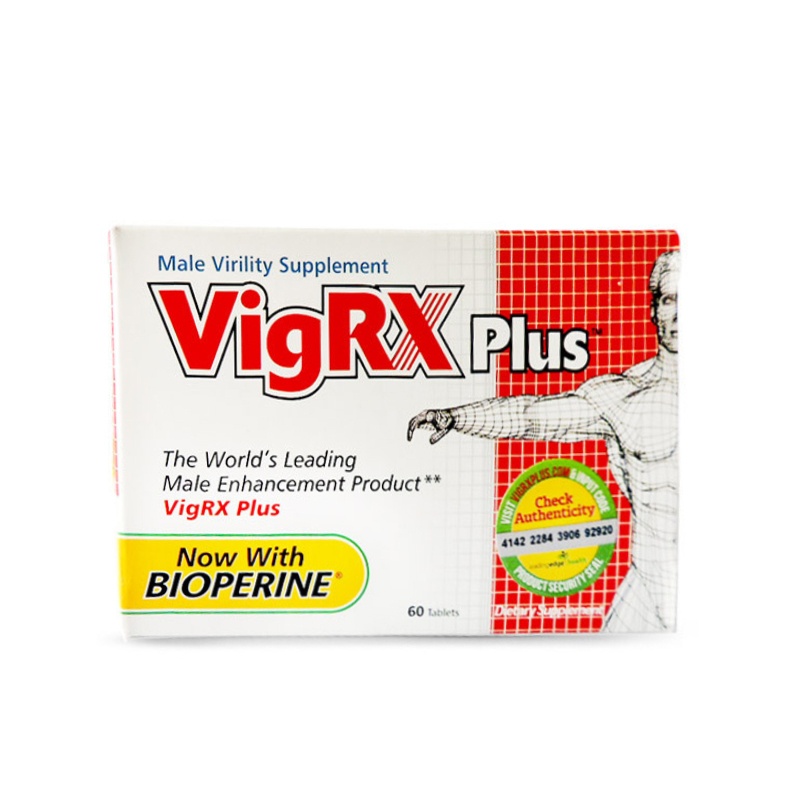 [坚挺持久备孕性福]VigRXPlus 威乐 男性植物营养片 60粒/盒 美国进口 玛卡