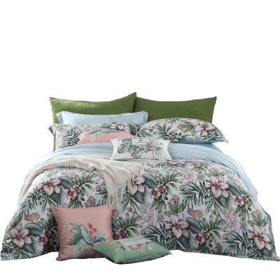 凯盛家纺 60s支双面天丝四件套莱赛尔纤维床上用品套件被套床单 多莉