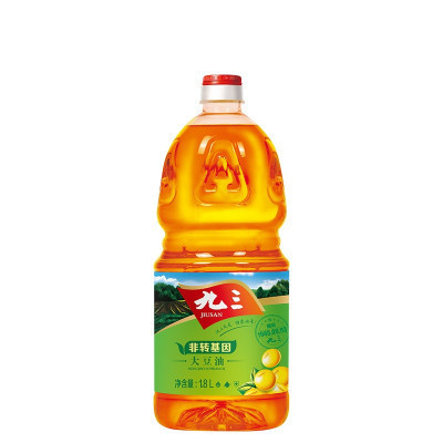 九三 非转基因 食用油三级 大豆油 1.8L